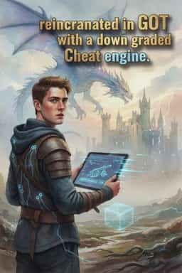 reincarnated in GOT with a down graded Cheat engine. novel cover