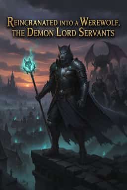 Reincarnated into a Werewolf, the Demon Lord Servants novel cover