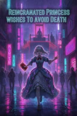Reincarnated Princess Wishes To Avoid Death novel cover