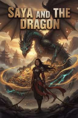 Saya and the Dragon novel cover