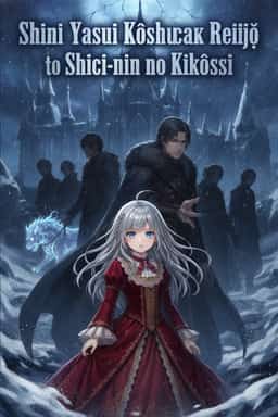 Shini Yasui Kōshaku Reijō to Shichi-nin no Kikōshi novel cover