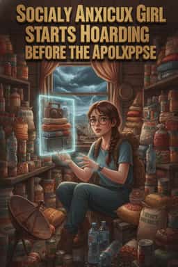 Socially Anxious Girl Starts Hoarding Before the Apocalypse novel cover
