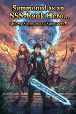 Summoned as an SSS-Rank Hero… with My Stepmom and Stepsisters?! novel cover