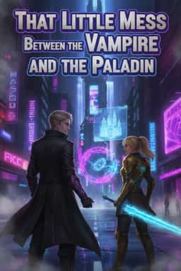 That Little Mess Between the Vampire and the Paladin novel cover