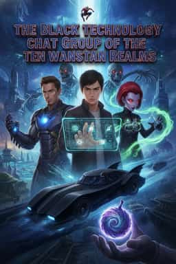 The Black Technology Chat Group of the Ten Thousand Realms novel cover