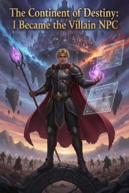 The Continent of Destiny: I Became the Villain NPC novel cover