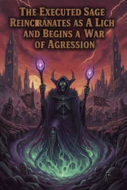 The Executed Sage Reincarnates as a Lich and Begins a War of Aggression novel cover