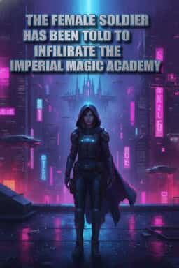The Female Soldier Has Been Told to Infiltrate the Imperial Magic Academy novel cover