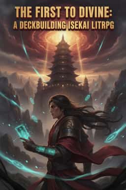 The First to Divine: A Deckbuilding Isekai Litrpg novel cover