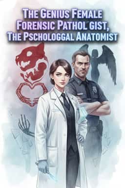 The Genius Female Forensic Pathologist, The Psychological Anatomist novel cover