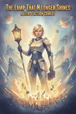 The Lamp That No Longer Shines: A LitRPG Action Comedy novel cover