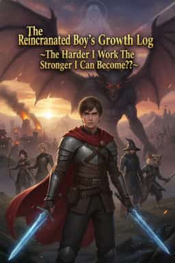The Reincarnated Boy’s Growth Log ~The Harder I Work The Stronger I Can Become!?~ novel cover
