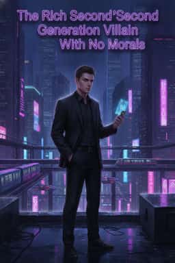 The Rich Second-Generation Villain With No Morals novel cover