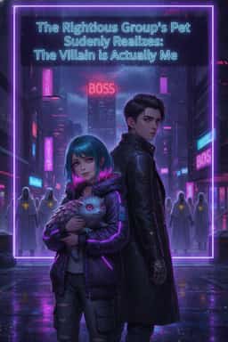 The Righteous Group's Pet Suddenly Realizes: The Villain is Actually Me novel cover