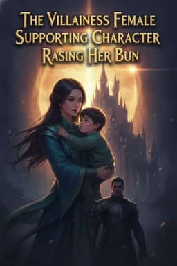 The Villainess Female Supporting Character Raising Her Bun novel cover