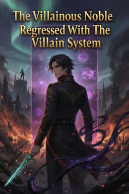 The Villainous Noble Regressed With The Villain System novel cover