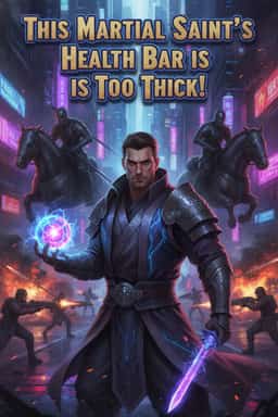 This Martial Saint’s Health Bar is Too Thick! novel cover