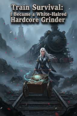 Train Survival: I Became a White-Haired Hardcore Grinder novel cover