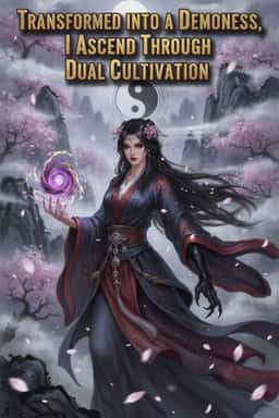 Transformed into a Demoness, I Ascend Through Dual Cultivation novel cover