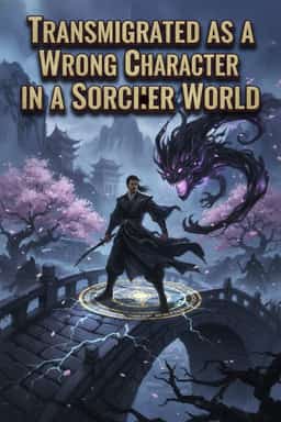 Transmigrated as a Wrong Character in a Sorcerer World novel cover