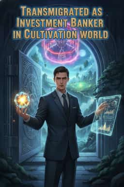 Transmigrated as Investment Banker in Cultivation world novel cover