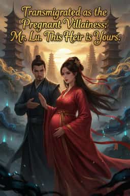 Transmigrated as the Pregnant Villainess: Mr Lu. This Heir is Yours. novel cover