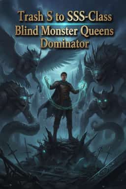 Trash Skill to SSS-Class Blind Monster Queens Dominator novel cover