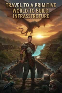 Travel To A Primitive World To Build Infrastructure novel cover