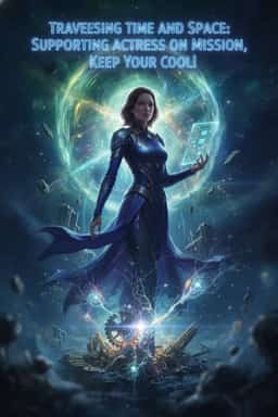 Traversing Time and Space: Supporting Actress on a Mission, Keep Your Cool! novel cover