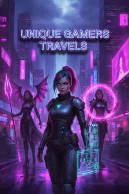 Unique Gamers Travels novel cover