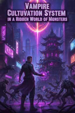 Vampire Cultivation System in a Hidden World of Monsters novel cover
