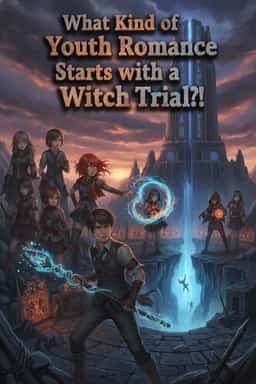 What Kind of Youth Romance Starts with a Witch Trial?! novel cover