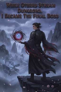 While Others Stream Dungeons, I Became The Final Boss novel cover