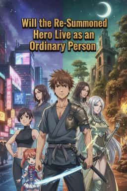 Will the Re-Summoned Hero Live as an Ordinary Person novel cover