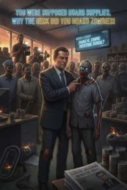 You were supposed to hoard supplies, why the heck did you hoard zombies!